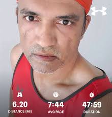 I care more about consistency than pace .... I am here to enjoy the  moment...