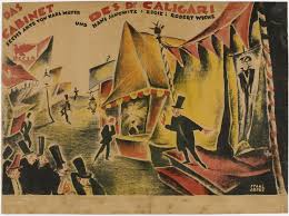 Otto Arpke, Erich Ludwig Stahl. Poster for The Cabinet of Dr. Caligari (Das  Cabinet des Dr. Caligari). 1919