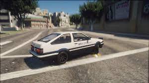 1:32 initial d toyota trueno ae86 alloy diecast car model, sports car toys for kids and adults. 1985 Toyota Sprinter Trueno Gt Apex Ae86 Add On Tuning Template Livery Rhd Pop Up Headlight Gta5 Mods Com