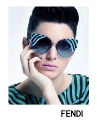 695 Fendi 53mm Cutout Cat Eye Sunglasses Blue Black Made In Italy With Case Nwt Fashion Clothing Shoes Accessories Womensaccessories Sunglassessunglasses