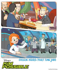 College Years Part Time Jobs By Ziwu On Deviantart Kim Possible Characters Kim Possible Kim Possible And Ron