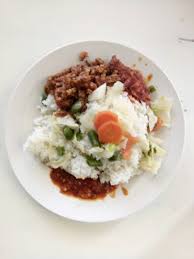 Dijamin rasanya makin lezat dan. Nasi Tongkol Tempe Orek Sayur Sop And Sambal Scribere Jatinangor
