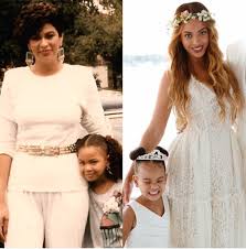 The child's middle name is thought to reference the couple's lucky number, four, which they both wear on their wedding fingers in roman numeral form: Proof Blue Ivy Is Actually Beyonce S Twin Blue Ivy Carter Celebs Blue Ivy