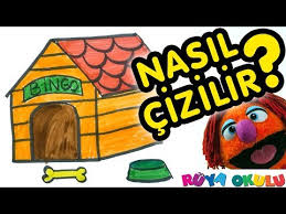 Sulu Boya Ile Cizim Yaptim Kopek Kulubesi Nasil Cizilir Joju Youtube