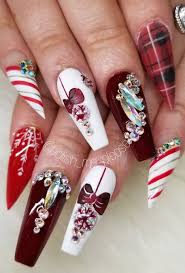 Amazing Christmas Nails Designs For New Year Party For 2019 Page 29 Of 53 Ladiesways Com Women Hairstyles Blog Christmas Nails Nail Designs New Year S Nails
