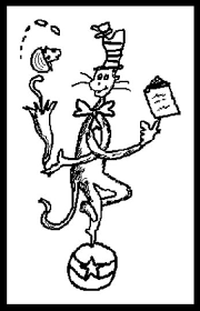 Seuss coloring pages are a fun way for kids of all ages, adults to develop creativity, concentration, fine motor skills, and color recognition. Cat In The Hat Coloring Pages Part 6