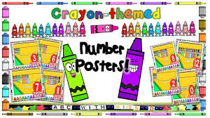 Teacher S Classroom Decoration Crayon Theme Counting Etsy In 2020 Teacher Classroom Decorations Crayon Themed Classroom Kids Playroom Decor