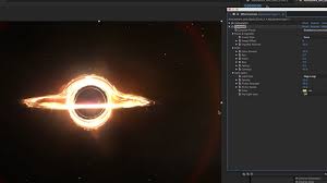 Most likely, the black hole in interstellar is a kerr black hole. Interstellar Black Hole Tutorial Cgpress
