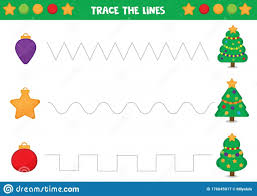 .christmas around the world crafts, recipes and activity ideas, and so much more for preschool, pre k, kindergarten, first grade, 2nd grade, 3rd looking for more huge christmas worksheets to make practicing math and literacy fun for kids? Tracing Lines Christmas Worksheets 99worksheets