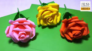 Get inspired with our handpicked collection of flower pictures hd to 4k quality available for commercial use download now for free! Diy Rose Paper Flower How To Make Rose Paper Flower Easy Youtube