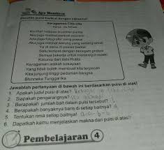 Puisi Tentang Cita Cita 2 Bait Kt Puisi
