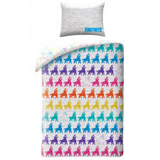 Battle royale that could be unlocked by reaching level 60 of the chapter 2: Official Fortnite Battle Royale Llama Drama Single Duvet Cover Set Bedding