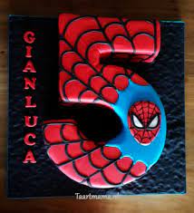3d Taarten Spiderman Birthday Cake Spiderman Cake Superhero Birthday Cake