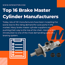 Inside, the master cylinder has two pistons and. Top 16 Brake Master Cylinder Manufacturers Of 2020 Mzw Motor