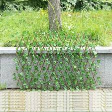Maybe you would like to learn more about one of these? Home Decor Retractable Wooden Fence Artificial Garden Plant Fence Durable Simulation Leaf Fence Privacy Screen For Outdoor Indoor Garden Fence Backyard Home Decor Greenery Walls Home Vadodarandt Com