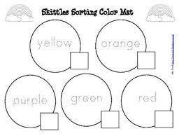 You can download and print these coloring pages and use it to fill color in it. Skittles Sort Graph And Add Math Classroom Math Sort Prek Math