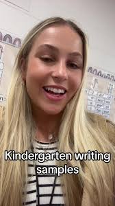 Another round of Kindergarten student writing samples! #fypシ  #kindergartenteacher #teachersoftiktok #writing