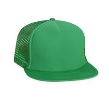 Wholesale Promotional Blank Hats And Caps 132 1037 Polyester Foam Front Flat Visor High Crown Golf Style Mesh Back Caps Hats Panel Hat Trucker Hat