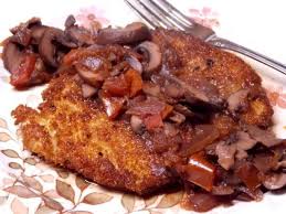 In an effort to make her feel more at home, and for us to enjoy the full cultural experience, my wife researched and created this pork. Jagerschnitzel Pork Schnitzel With Mushroom Red Wine Sauce Recipe Recipezazz Com
