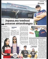 Diterbitkan dalam surat kabar utusan malaysia, selasa 11 sept 2011. Jopana My Ada Yang Beli Surat Khabar Utusan Malaysia Facebook