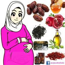 Kalori akan membantu dalam prose penting tumbuh kembang janin dan mempersiapkan energi untuk proses persalinan. Makanan Sunnah Untuk Ibu Hamil Berpantang Dan Menyusu Home Facebook