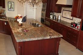 Crema Bordeaux Granite Countertops 750026 Jpg 720 480 Pixels Oak Cabinets Cherry Cabinets Kitchen Kitchen Redesign
