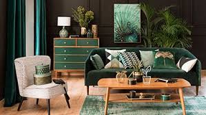 Tendance Deco Green Addict Maisons Du Monde Decoration Interieure Deco Salon Salon Vert