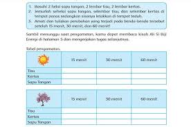 Kunci jawaban tema 2 halaman 2. Apakah Ada Perbedaan Benda Yang Dijemur Di Bawah Sinar Matahari Atau Tidak Kunci Jawaban Hal 4 Kelas 4 Sd Mi Jatim Network