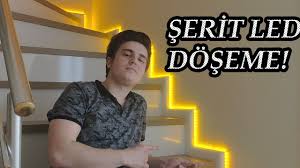 Led ışık duvara nasıl yapıştırılır. Harika Oldu Merdiven Kenarina Serit Led Doseme Youtube