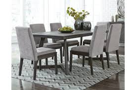 Besteneer Dining Table And 6 Chairs Set In 2020 Rectangular Dining Room Table Dining Room Table Grey Dining Tables