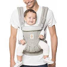 Amazon Com Ergobaby Omni 360 All Position Baby Carrier For Newborn To Toddler With Lumbar Support 7 45 Pounds Pearl Grey Everything Else