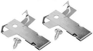 Shop usalight.com for recessed lighting replacement parts. Premium Recessed Light Retrofit C Clips For Downlight 5 Pairs Of Premium Recessed Lighting Clips For 5 Or 6 In Traverse Amazon Com