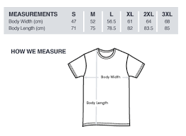 Sizing Chart Cactusclothingco