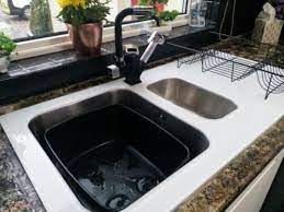 Some of the technologies we use are necessary for critical functions like security and site integrity, account authentication, security and privacy preferences, internal site usage and maintenance data, and to make the site work correctly for browsing and transactions. Modern Stainless Steel 1 5 Bowl Kitchen Sink White 8mm Glass Surround Drainer For Sale Online Ebay