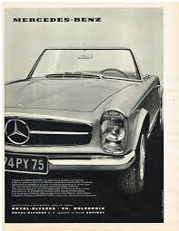 Original Mercedes Benz Car Ad Automobilia 1960s Vintage Print Advertising Ssv Aud 25 00 Picclick Au Mercedes Benz Benz Car Mercedes