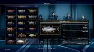 Fish Identity - Final Fantasy Xv Fishing Guide