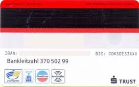 Bank Card Kreissparkasse Koln Maestro Kreissparkasse Koln Germany Federal Republic Col De Ms 0129