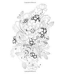 Printable dahlia wreath to color. Amazon Com Botanical Wonderland A Blissful Coloring Retreat 9781942021964 Rachel Reinert Books Cool Coloring Pages Flower Coloring Pages Coloring Books