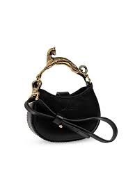 LANVIN Cat Leather Mini Bag - Black | Editorialist - Product from Editorialist