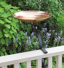 2 out of 5 stars, based on 1 reviews 1 ratings. Achla Polished Copper Birdbath With Rail Bracket