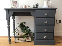 A Personal Favourite From My Etsy Shop Https Www Etsy Com Uk Listing 547042536 Dark G Vintage Dressing Tables Grey Dressing Table Dressing Table Writing Desk