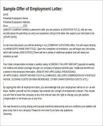 Proof of employment letter sample word printable. Free 4 Sample Formal Job Offer Letter Templates In Ms Word Pdf