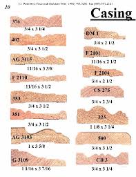 Casing Catalog Page 10 J J Wohlferts Custom Wood