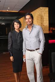Kumar Sangakkara And Wife Yeheli At Cinnamon Grand Colombo S Chutneys Opening 2008 Chutney South Indian Culture Colombo