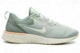Nike Odyssey React Running Shoes Womens 7 Light Silver Mica Green Ao9820 009 Nike Casual In 2020 Womens Running Shoes Nike Shoes For Sale Nike Women