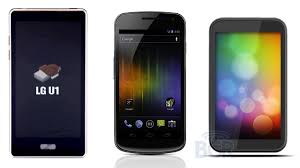 Galaxy Nexus, HTC Ville, LG U1: Ice ...