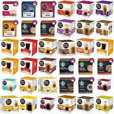 Assortment of iced coffees & accessories for refreshing recipes. New Nescafe Dolce Gusto Coffee Pods Pack Of 3 48 24 Servings Assorted Flavour Ebay