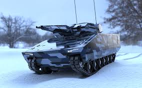 It has a crew of 3 and accommodates 8 dismounts. Yevhenii Fedotov Lynx Kf41