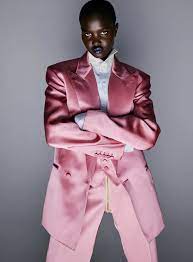 Akon Changkou in Bottega Veneta on Vogue France April 2022 cover by Anthony  Seklaoui - fashionotography