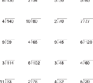If you need to do long division with decimals use our long division with decimals calculator. Division Worksheets Free Printables Education Com